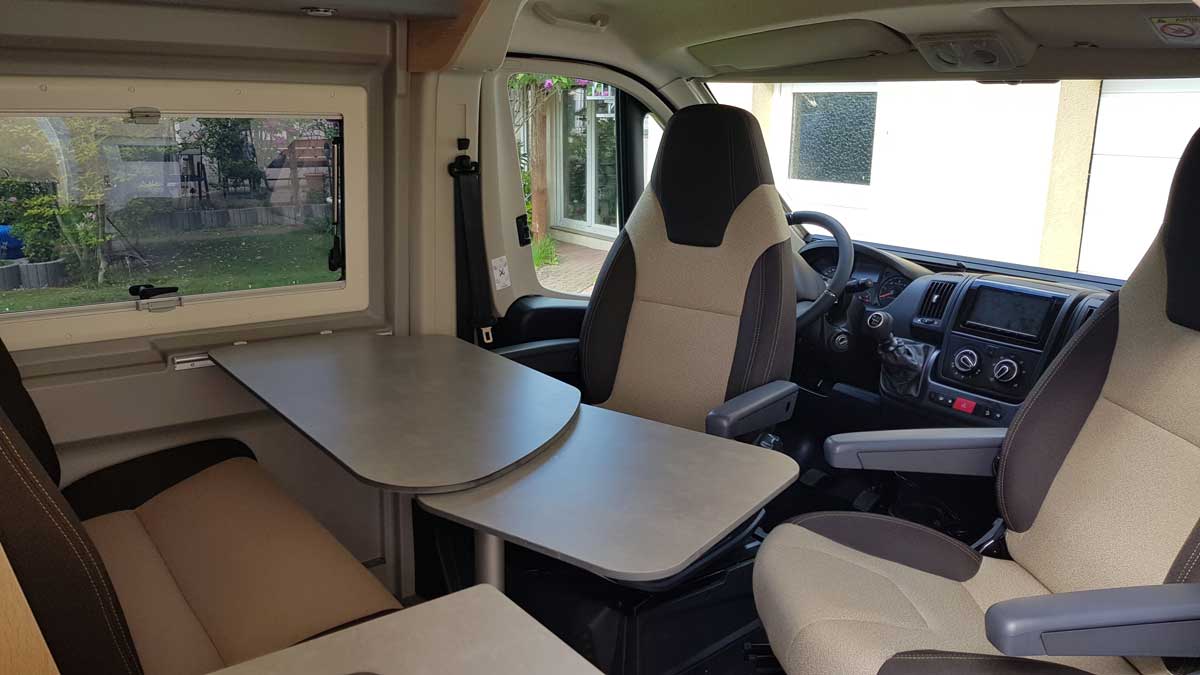 Van Berlin - Clever Move 600 - Ausstattung Sitzgruppe